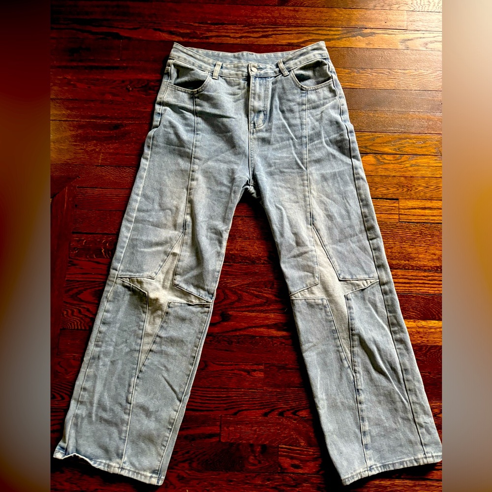 Aelfric Eden star knee washed shorts